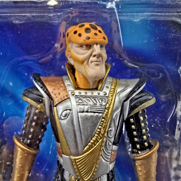 Vtg WB Toy Babylon 5 Ambassador G'Kar Action Figure 1997 Narn Fighter Warner Bro - Picture 2 of 11